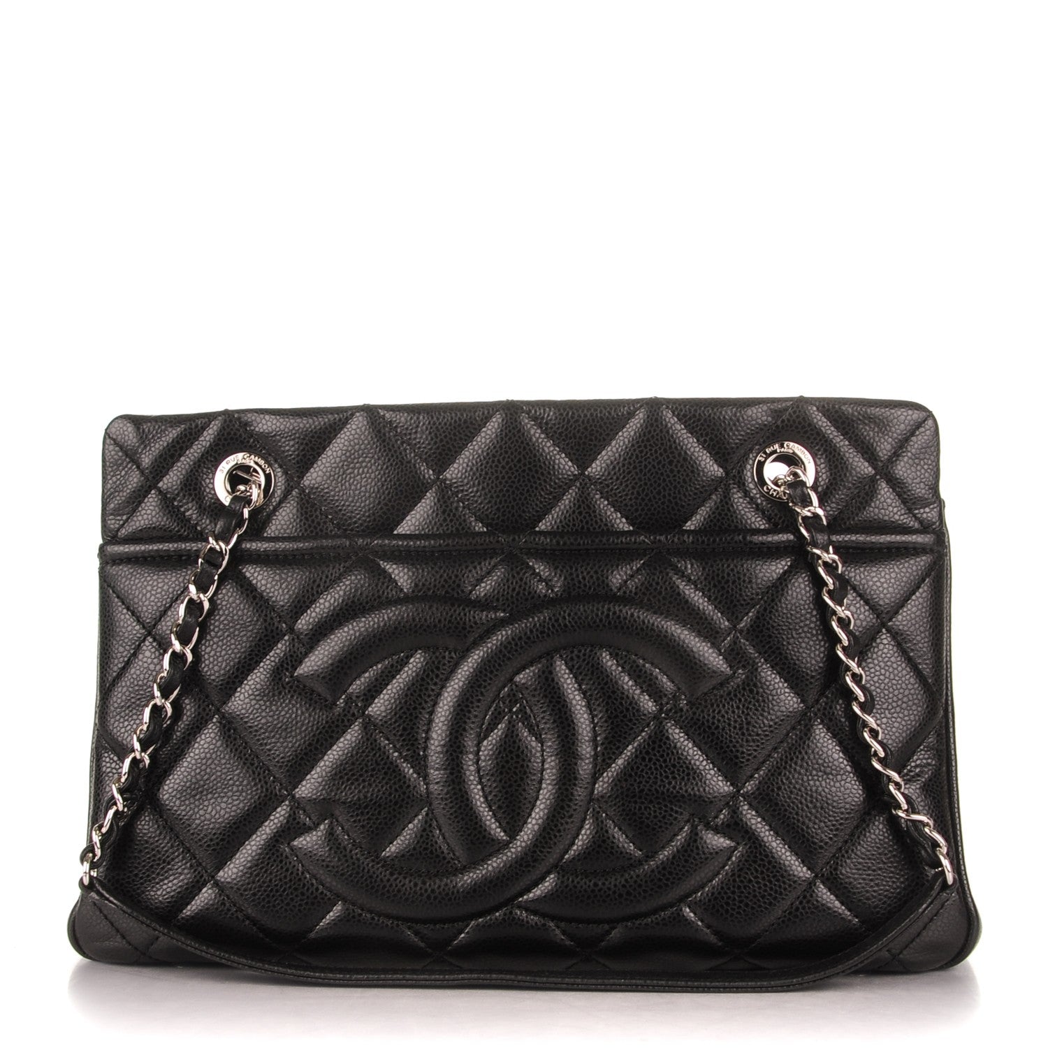 Chanel Caviar Timeless CC Soft Tote Black 1 of 7