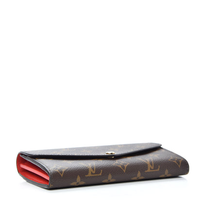 Louis Vuitton Monogram Sarah Wallet NM Coquelicot 4 of 7