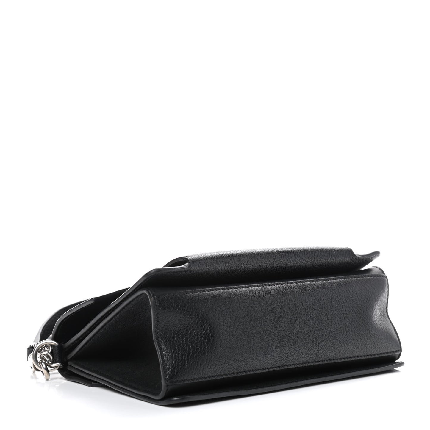 Goatskin Small GV3 Shoulder Bag Black