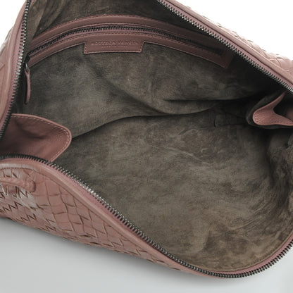Bottega Veneta Nappa Intrecciato Pillow Crossbody Messenger Dusty Rose 5 of 10