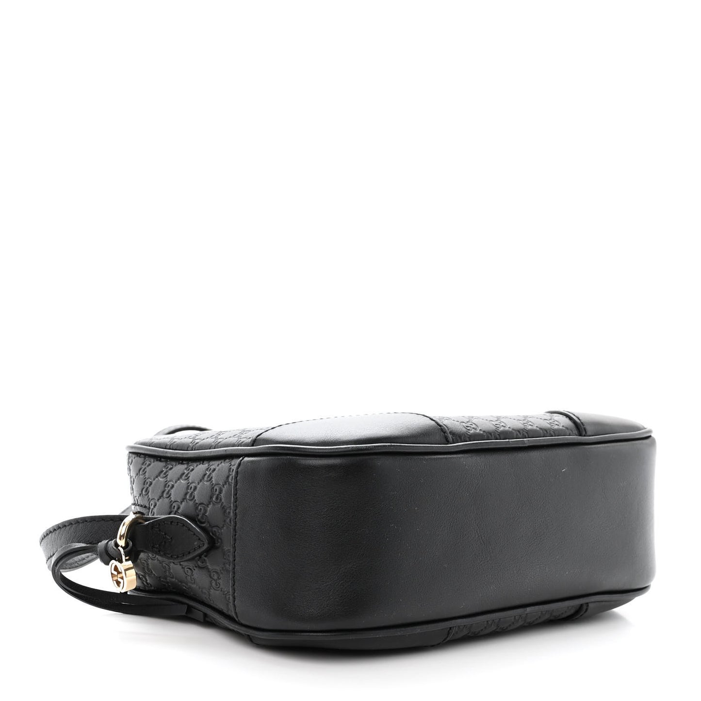 Microguccissima Mini Bree Messenger Bag Black