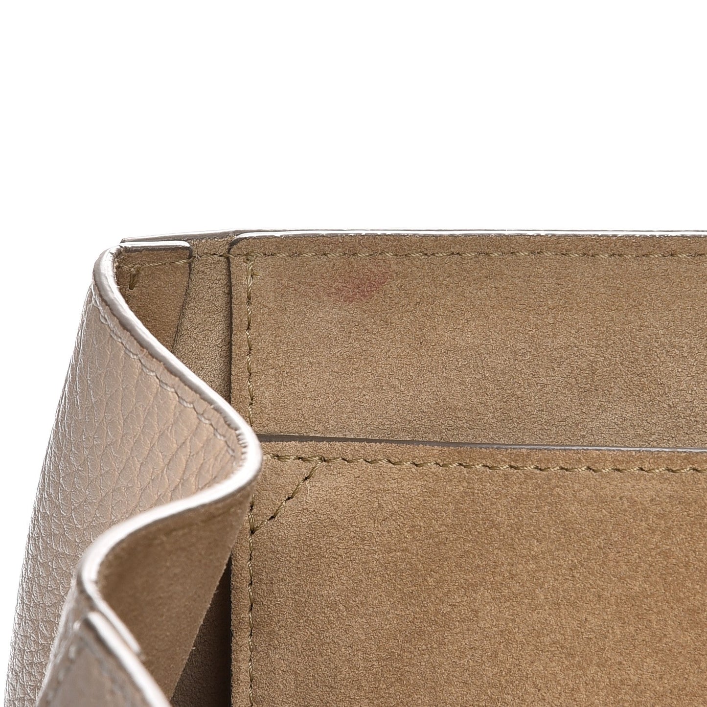 Grained Lambskin Drew Shoulder Bag Abstract White