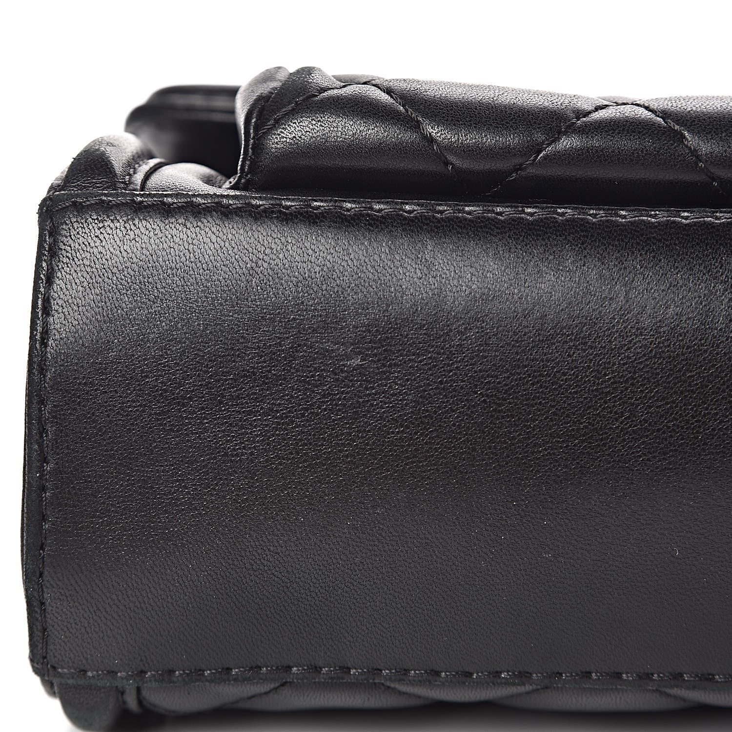 Chanel Lambskin Quilted Large Geometric Flap Black 14 of 16
