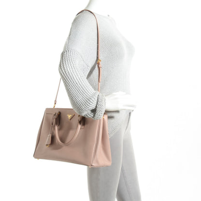 Prada Saffiano Medium Galleria Double Zip Tote Cammeo 2 of 9
