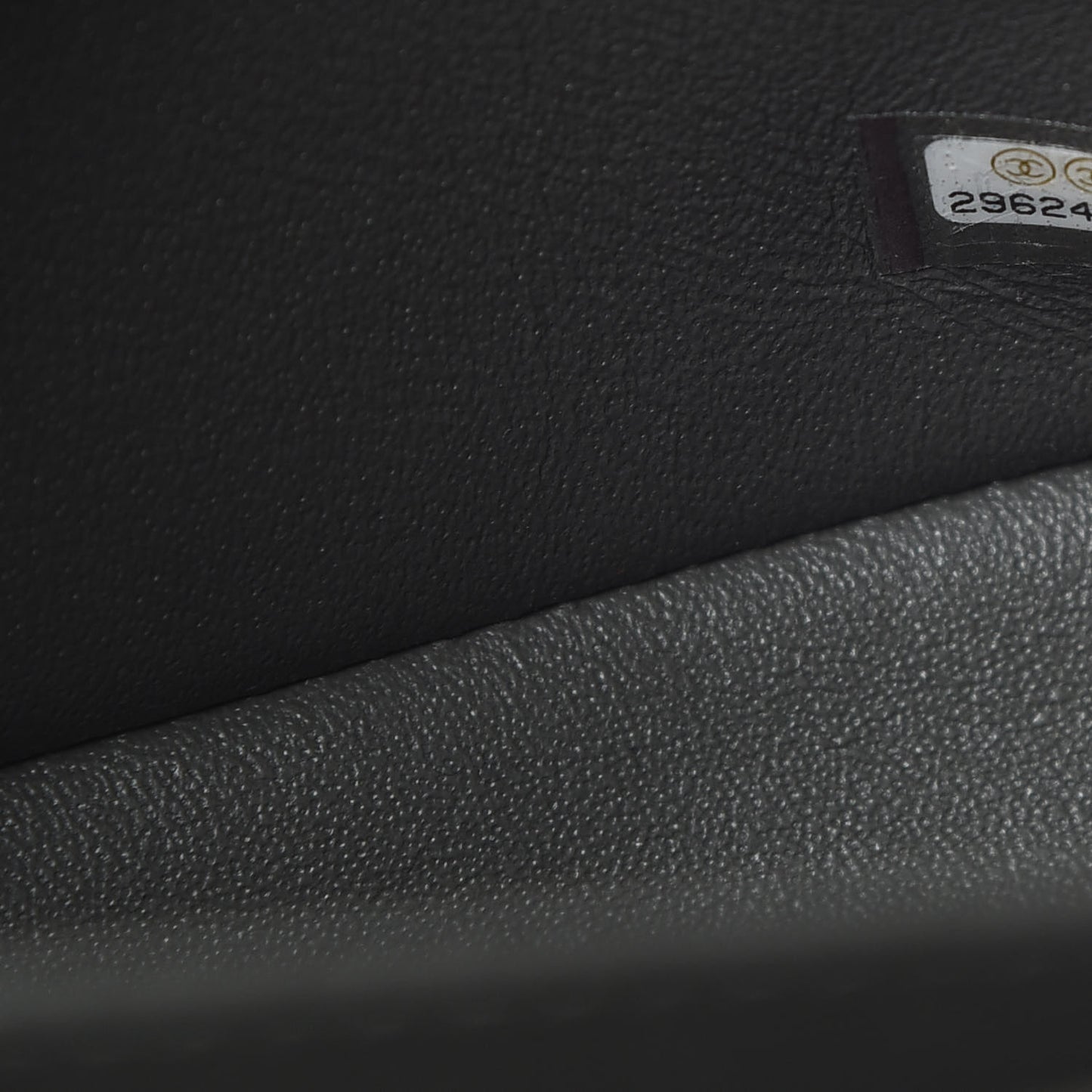Lambskin Quilted Jumbo Double Flap Grey