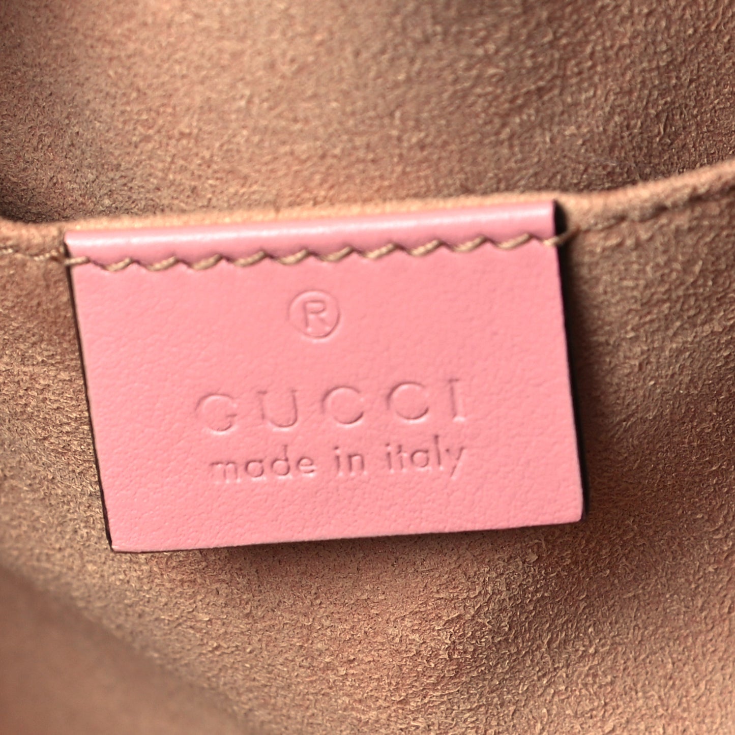 Calfskin Matelasse Small GG Marmont Chain Shoulder Bag Wild Rose