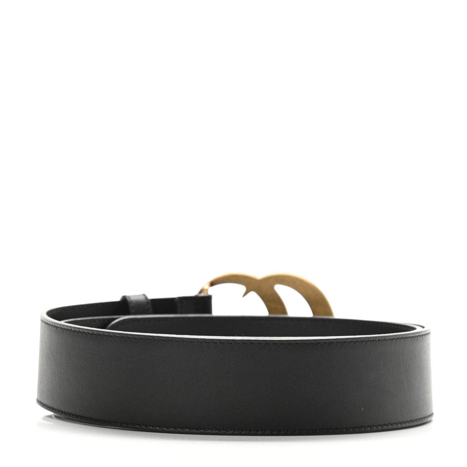 Gucci Calfskin Double G 40mm Belt 90 36 Black 2 of 4