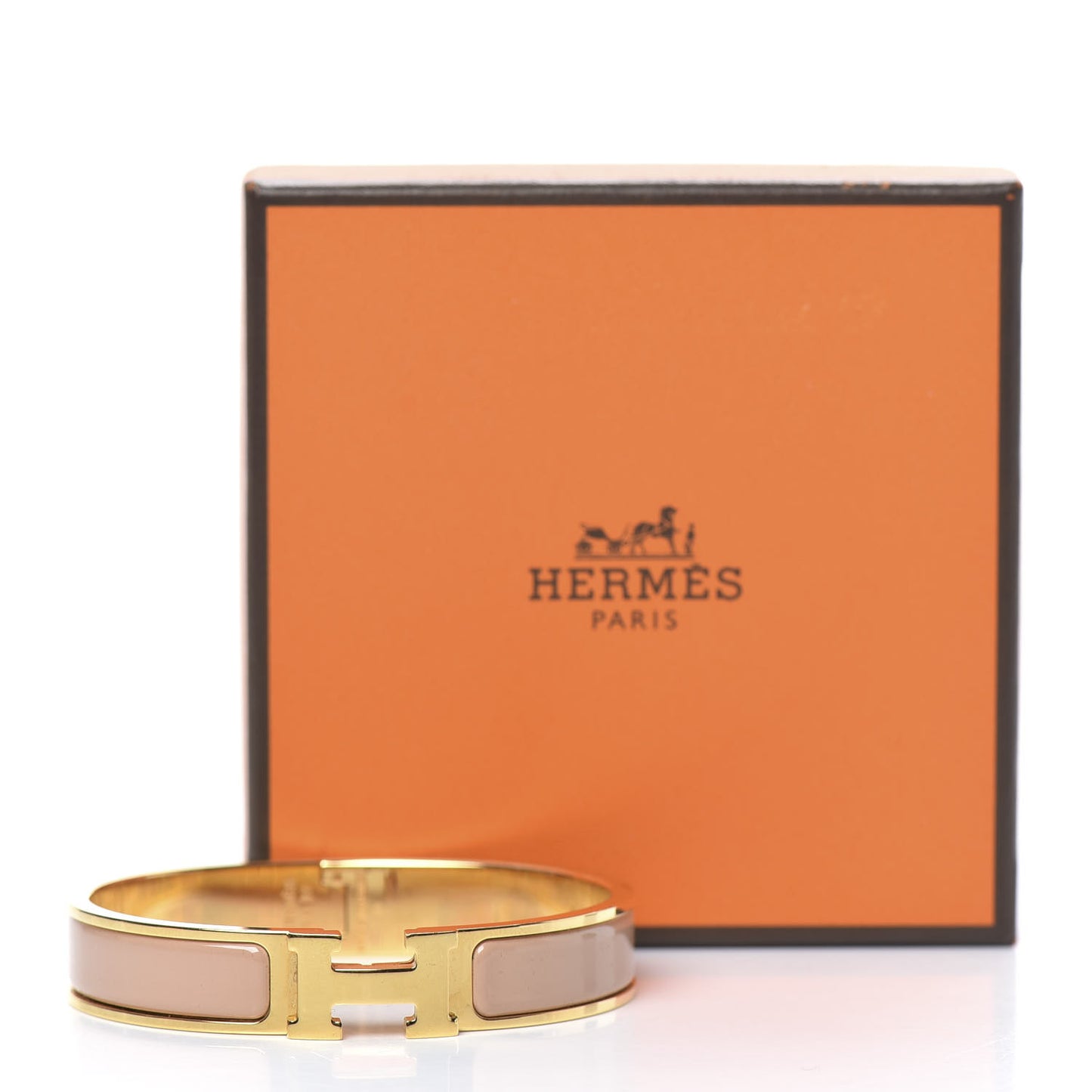 Enamel Narrow Clic Clac H Bracelet GM Make Up