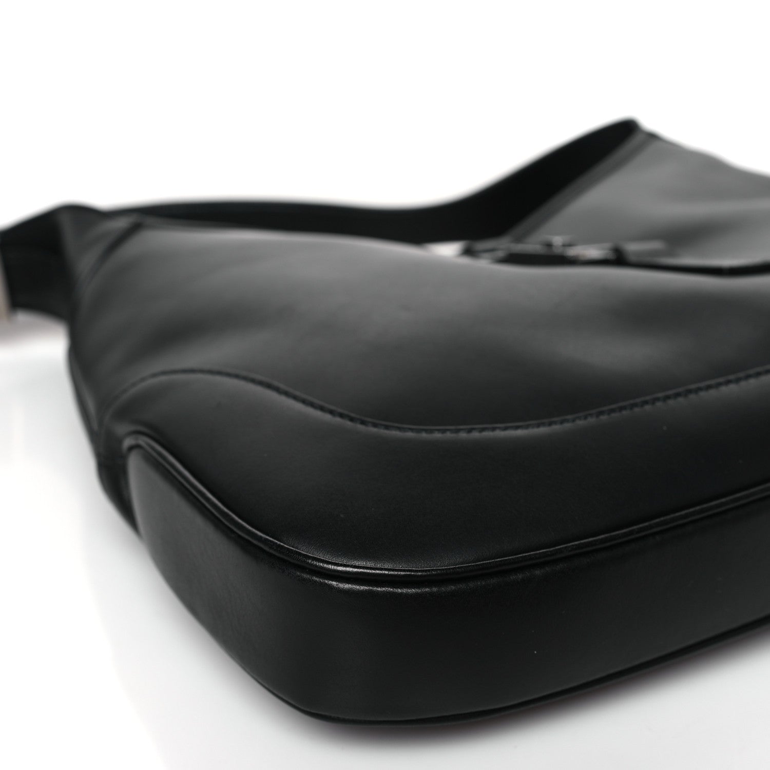 Gucci Calfskin Small Jackie O Hobo Black 8 of 9