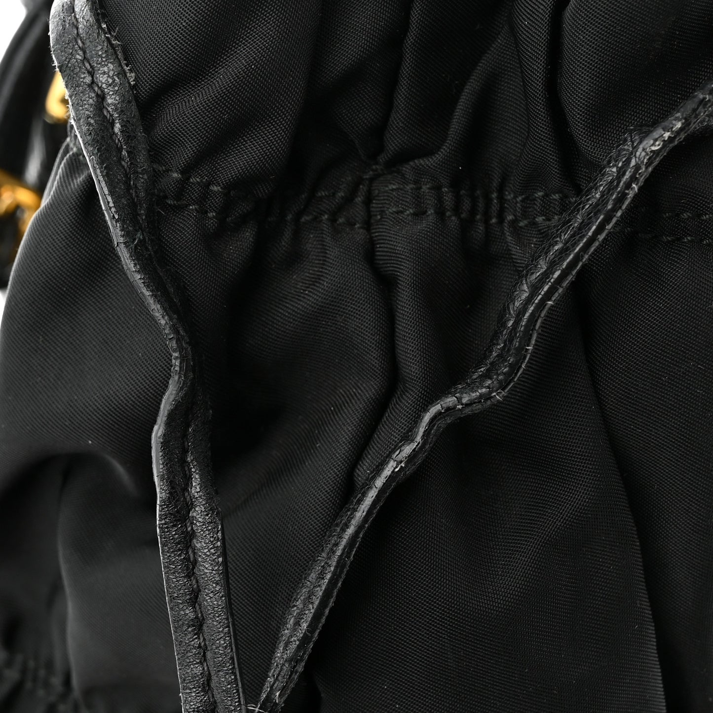 Tessuto Nylon Gaufre Tote Black