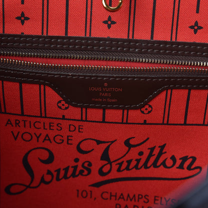 Louis Vuitton Damier Ebene Neverfull MM 6 of 10