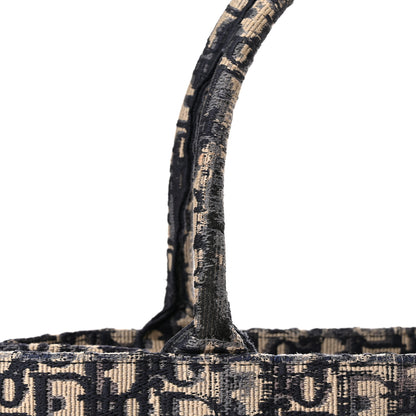 Christian Dior Oblique Medium Book Tote Blue Multicolor 13 of 16