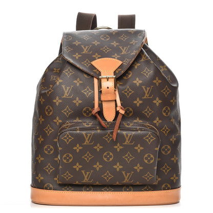 Louis Vuitton Monogram Montsouris GM Backpack 1 of 9