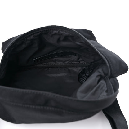 Balenciaga Sport Nylon Logo Embroidered Wheel Beltpack Black 5 of 10