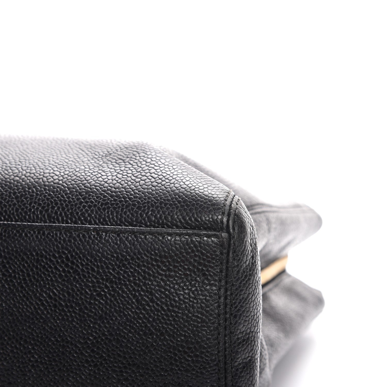 Chanel Caviar Shoulder Bag Black 10 of 12
