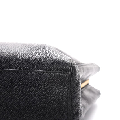 Chanel Caviar Shoulder Bag Black 10 of 12