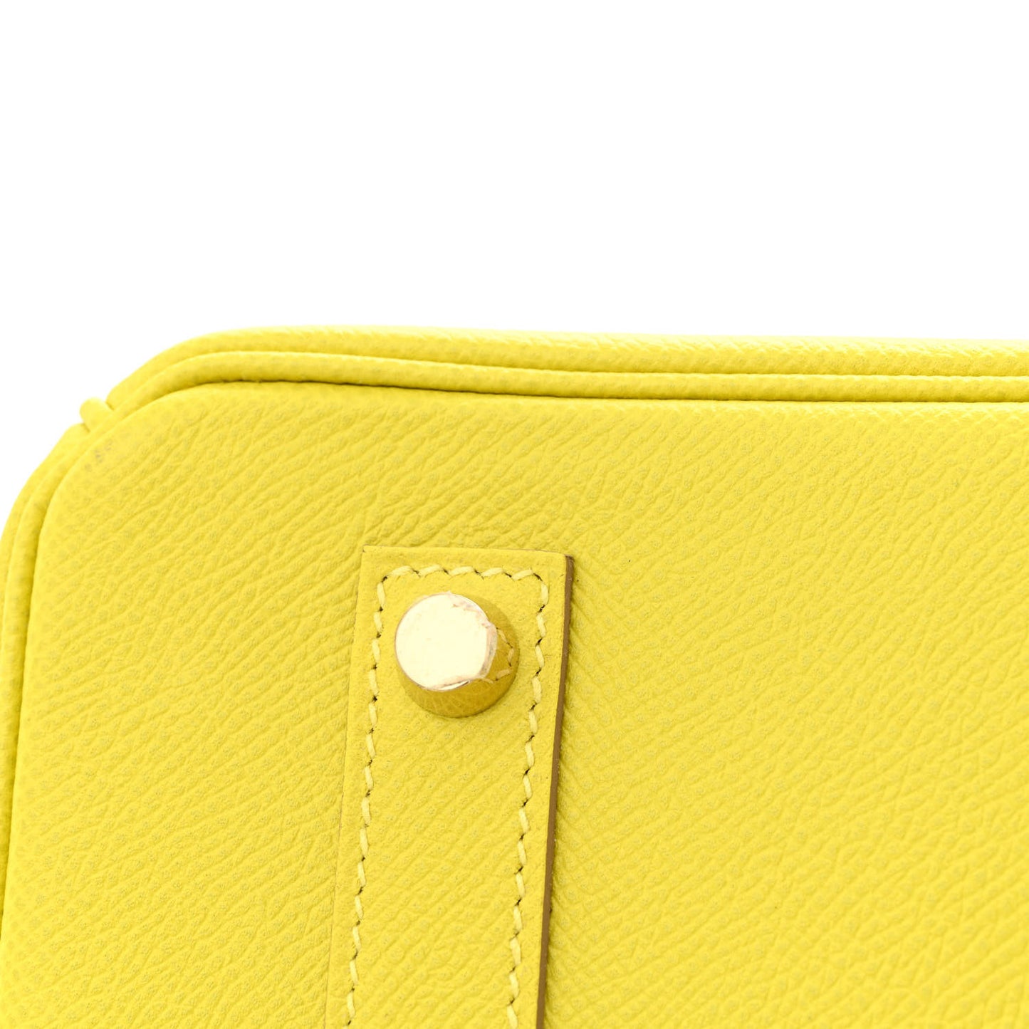 Epsom Birkin 35 Lime