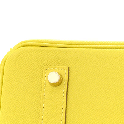 Hermes Epsom Birkin 35 Lime 12 of 13