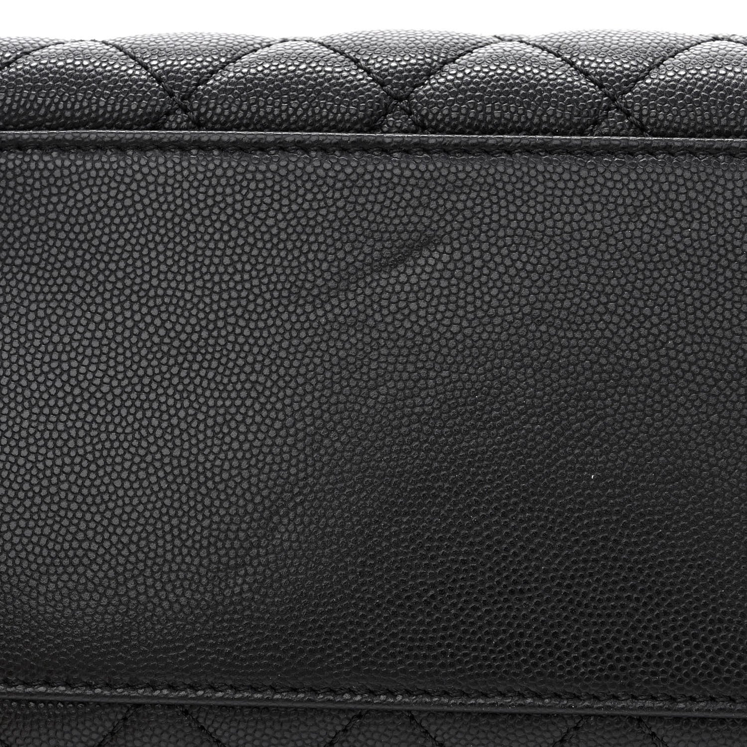 Chanel Caviar Quilted Small Coco Handle Flap Black 12 of 12