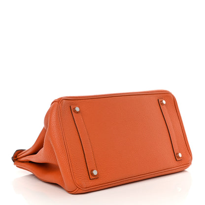 Hermes Togo Birkin 35 Orange 4 of 13