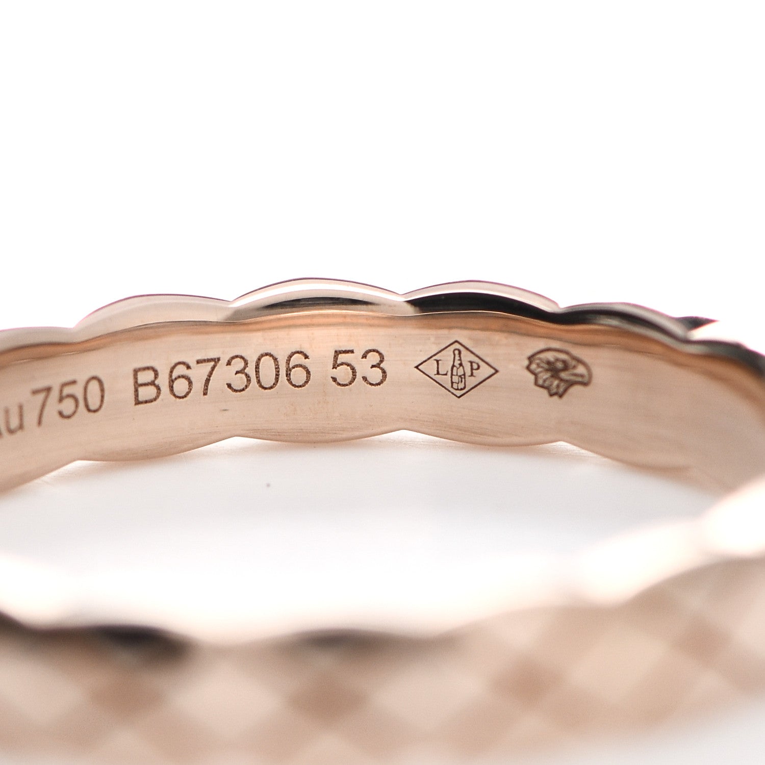 Chanel 18K Beige Gold Mini Coco Crush Ring 53 6.25 5 of 6