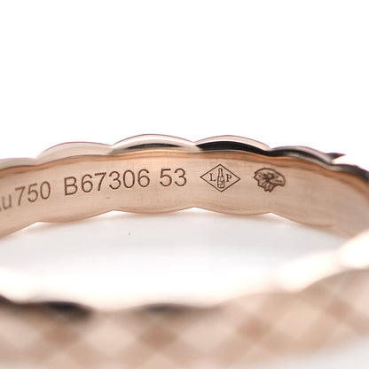 Chanel 18K Beige Gold Mini Coco Crush Ring 53 6.25 5 of 6