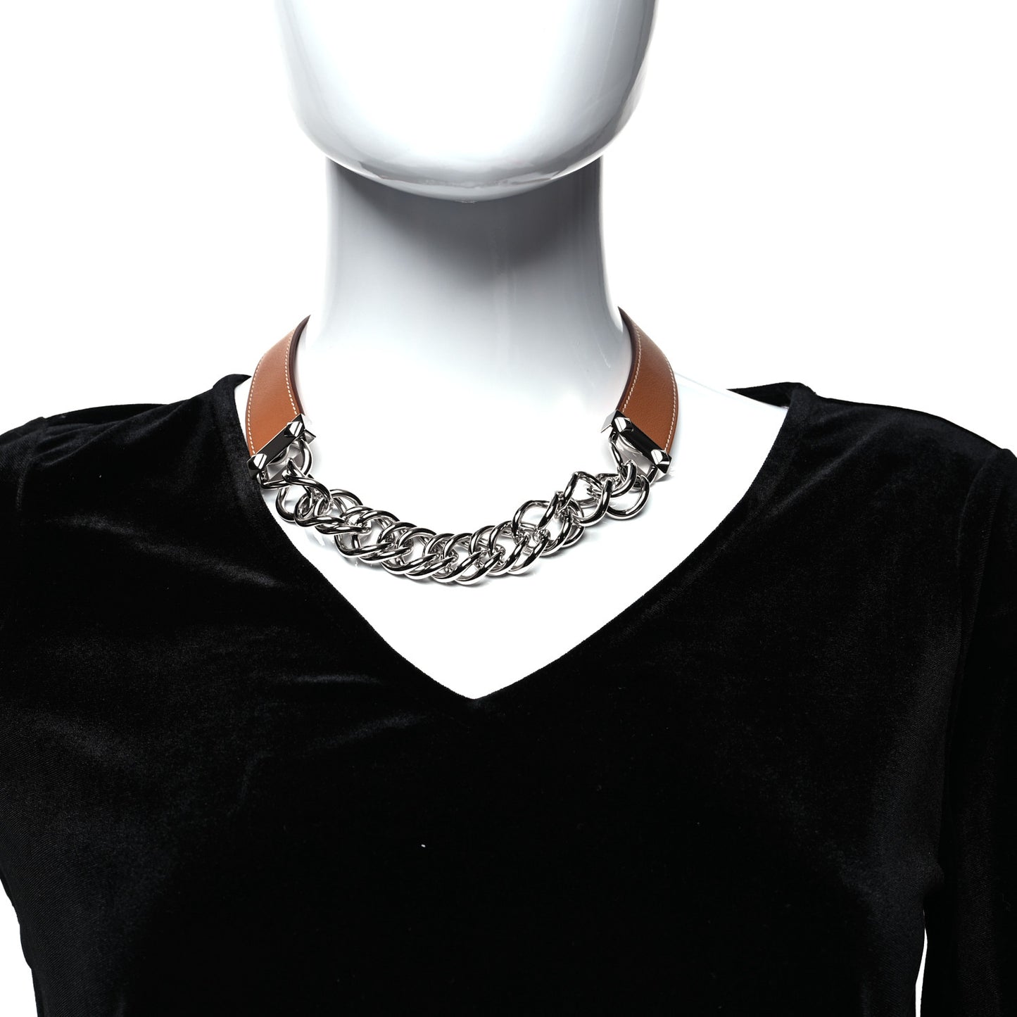 Swift Gourmette Equestre Necklace PM Gold