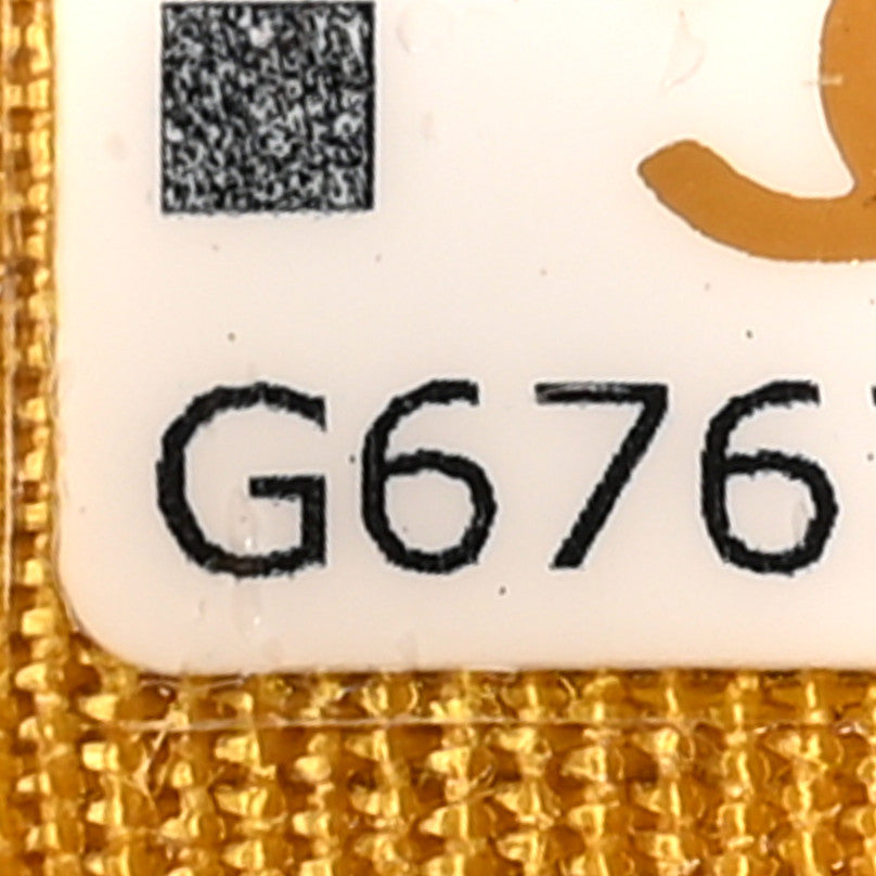 Chanel Caviar Quilted Card Holder Yellow 8 of 8