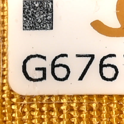 Chanel Caviar Quilted Card Holder Yellow 8 of 8