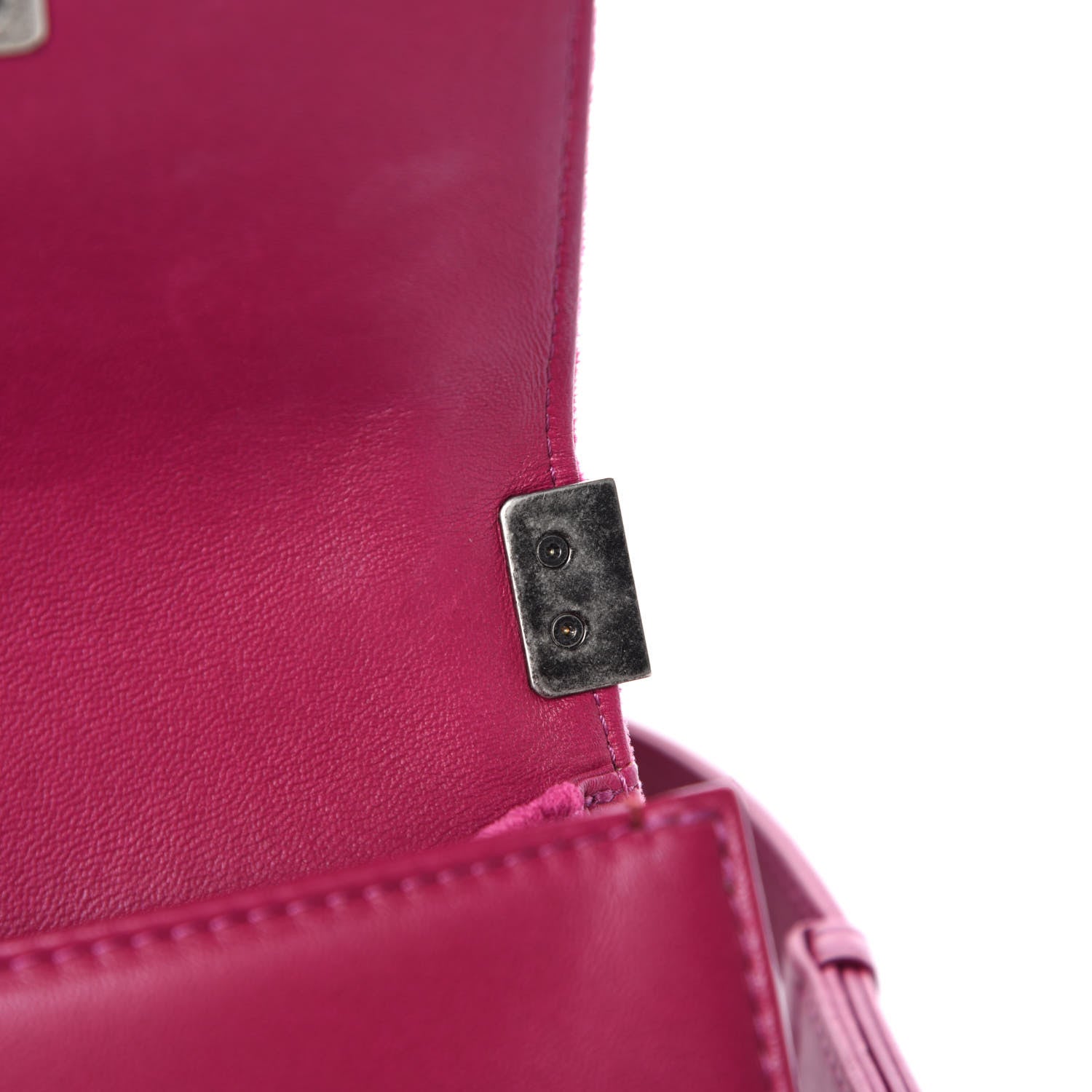 Chanel Velvet Quilted Mini Boy Flap Pink 12 of 13