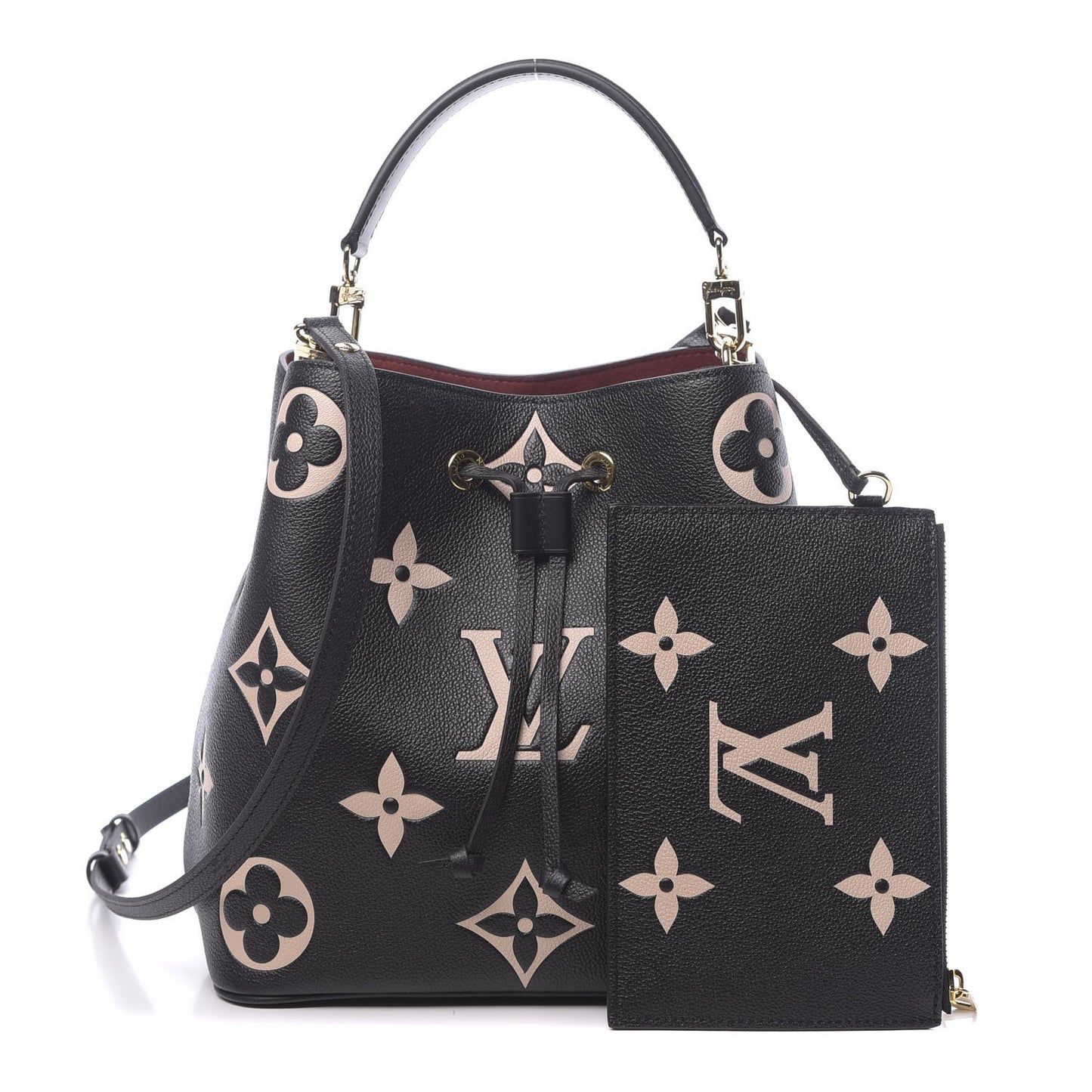 Empreinte Monogram Giant Neonoe MM Black Beige