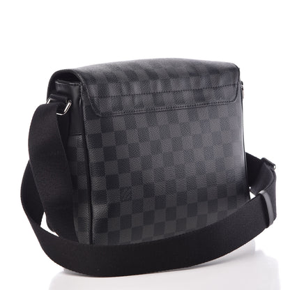 Louis Vuitton Damier Graphite District PM 3 of 9