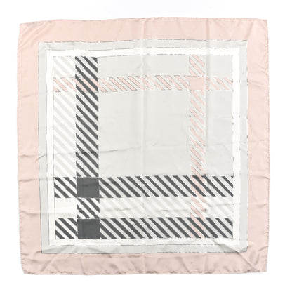 Burberry SilK Mega Check Scarf Pink 1 of 3