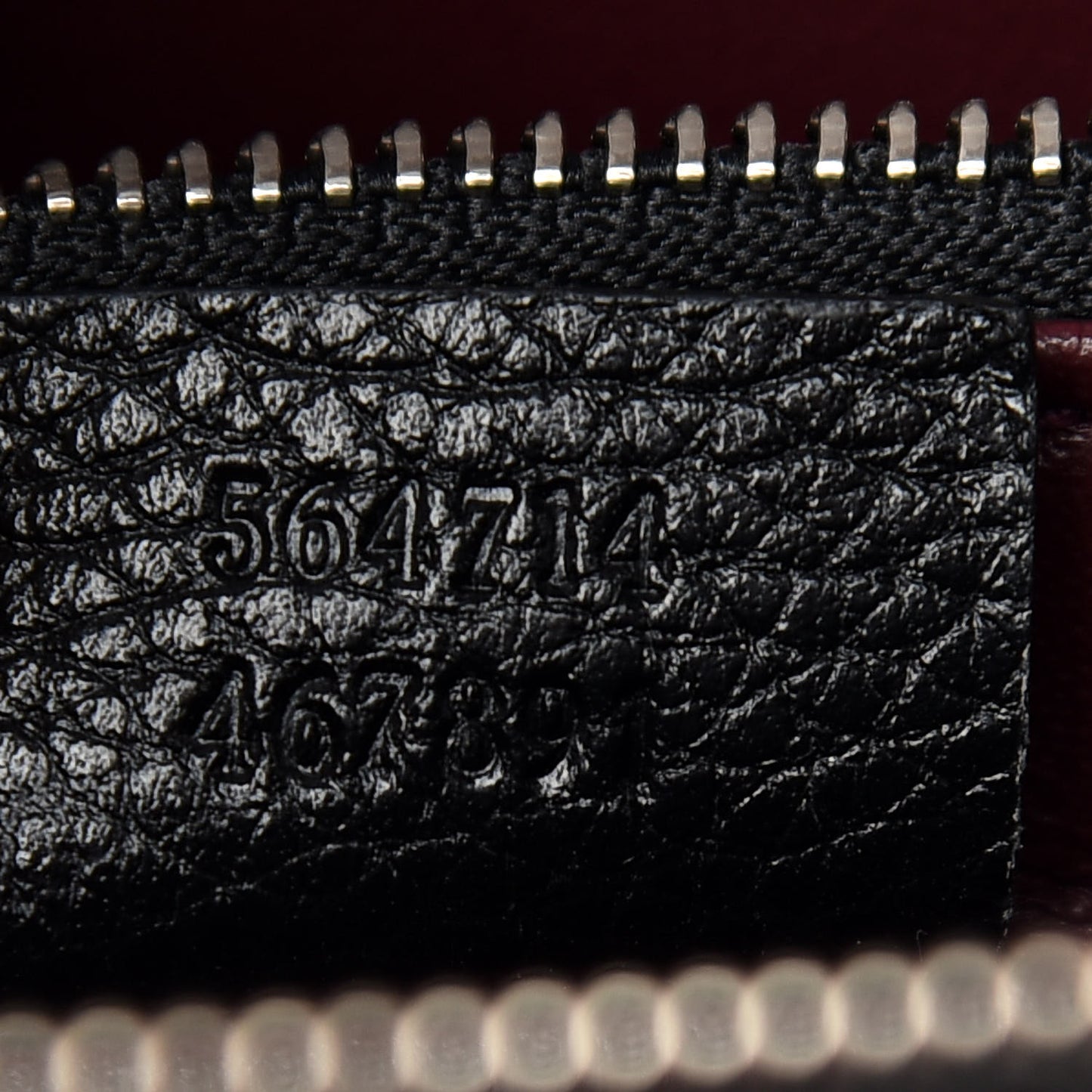 Grainy Calfskin Medium Zumi Top Handle Bag Black