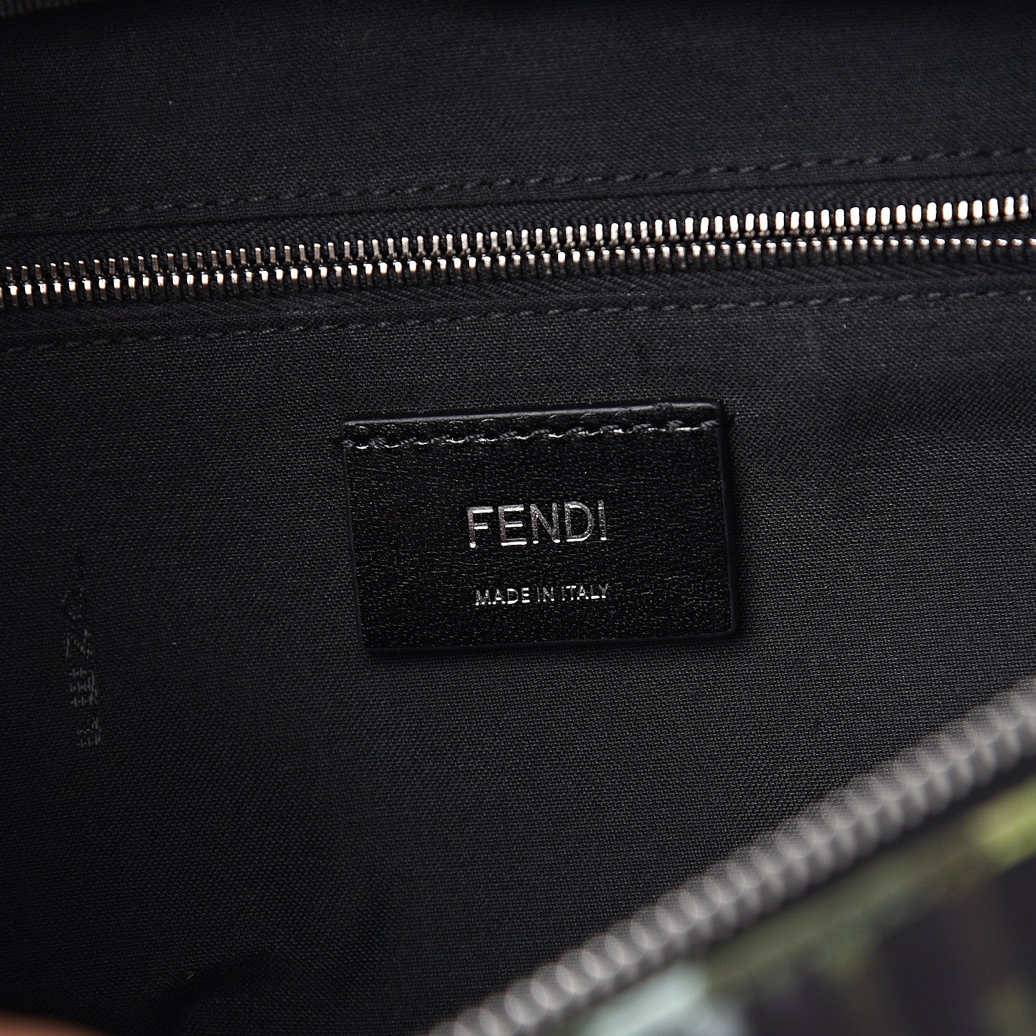 Fendi Nylon CamouFF Belt Bag Black Multicolor 5 of 8