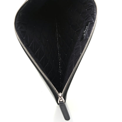 Chanel Caviar Studded Medium Deauville Pouch Black 5 of 7