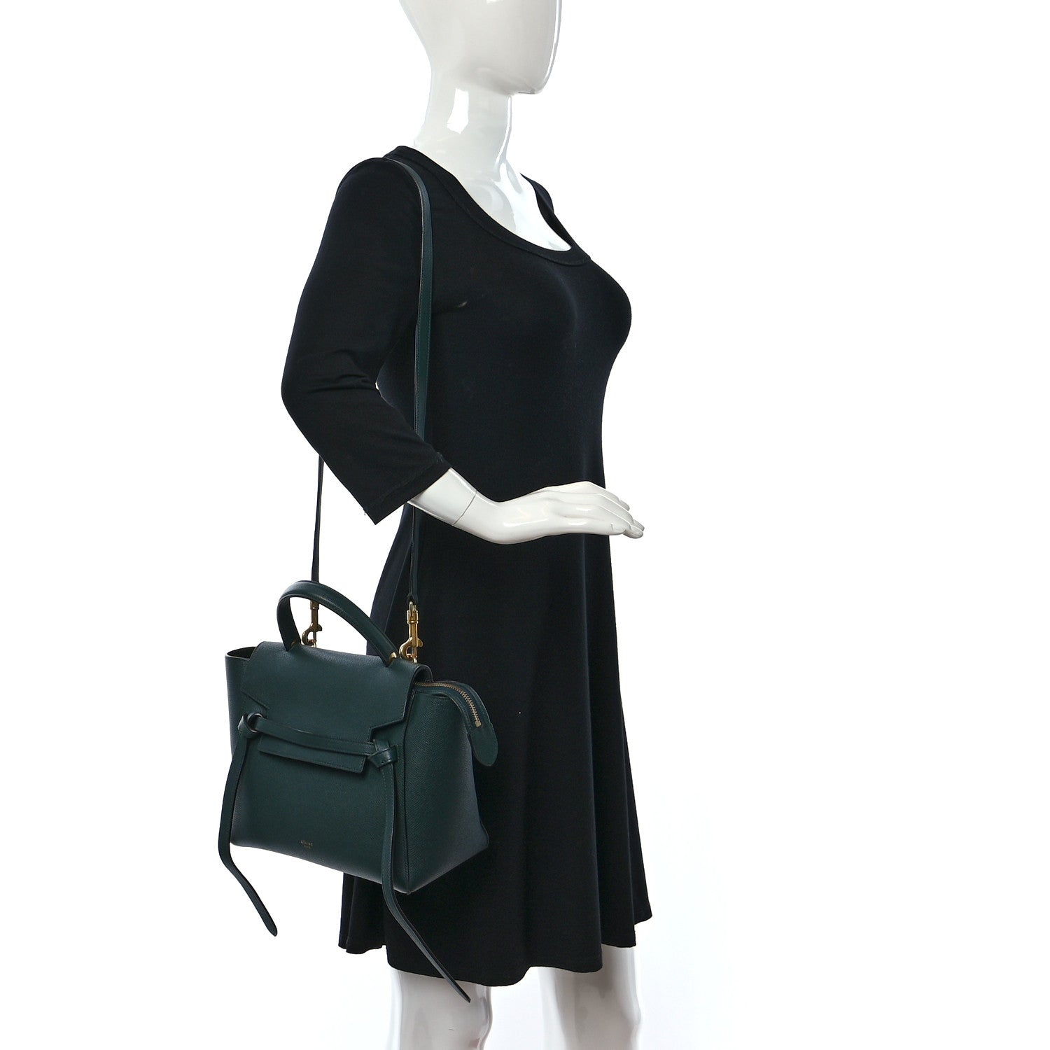Celine Grained Calfskin Micro Belt Bag Amazone 2 of 7