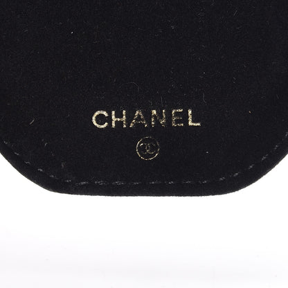 Chanel Caviar Round Jewelry Travel Case Black 6 of 11