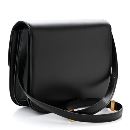 Celine Box Calfskin Medium Classic Box Flap Bag Black 3 of 10