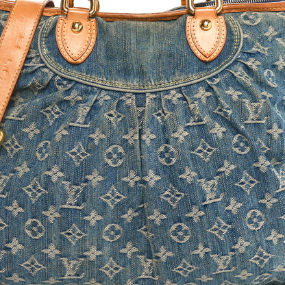 Louis Vuitton Denim Neo Cabby GM Blue 7 of 11