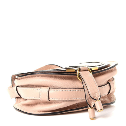 Chloe Calfskin Mini Marcie Round Crossbody Bag Blush Nude 5 of 8