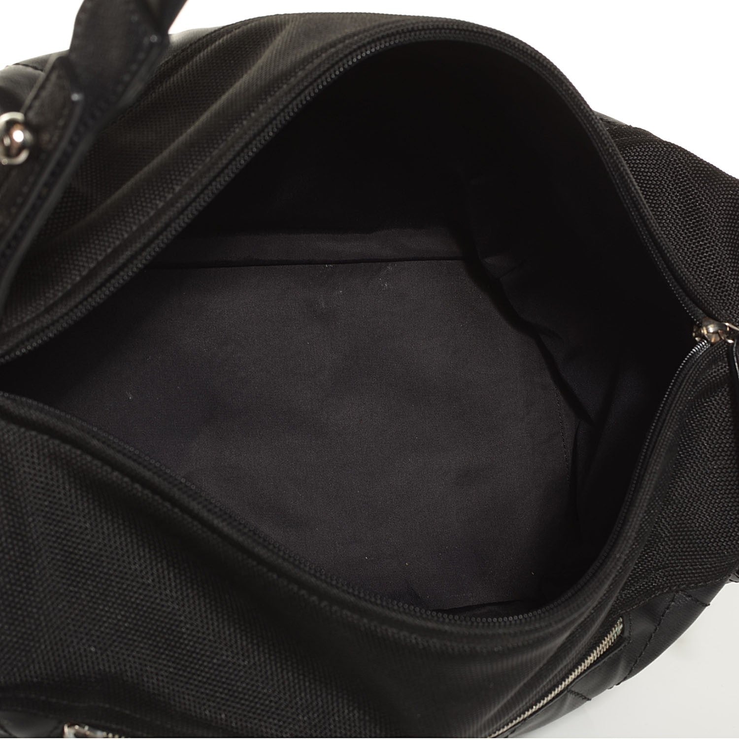 Chanel Coated Canvas Paris Biarritz Hobo Black 5 of 7