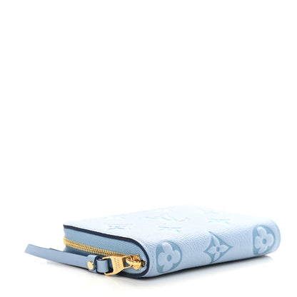 Louis Vuitton Empreinte Monogram Giant By The Pool Zippy Coin Purse Summer Blue 4 of 8