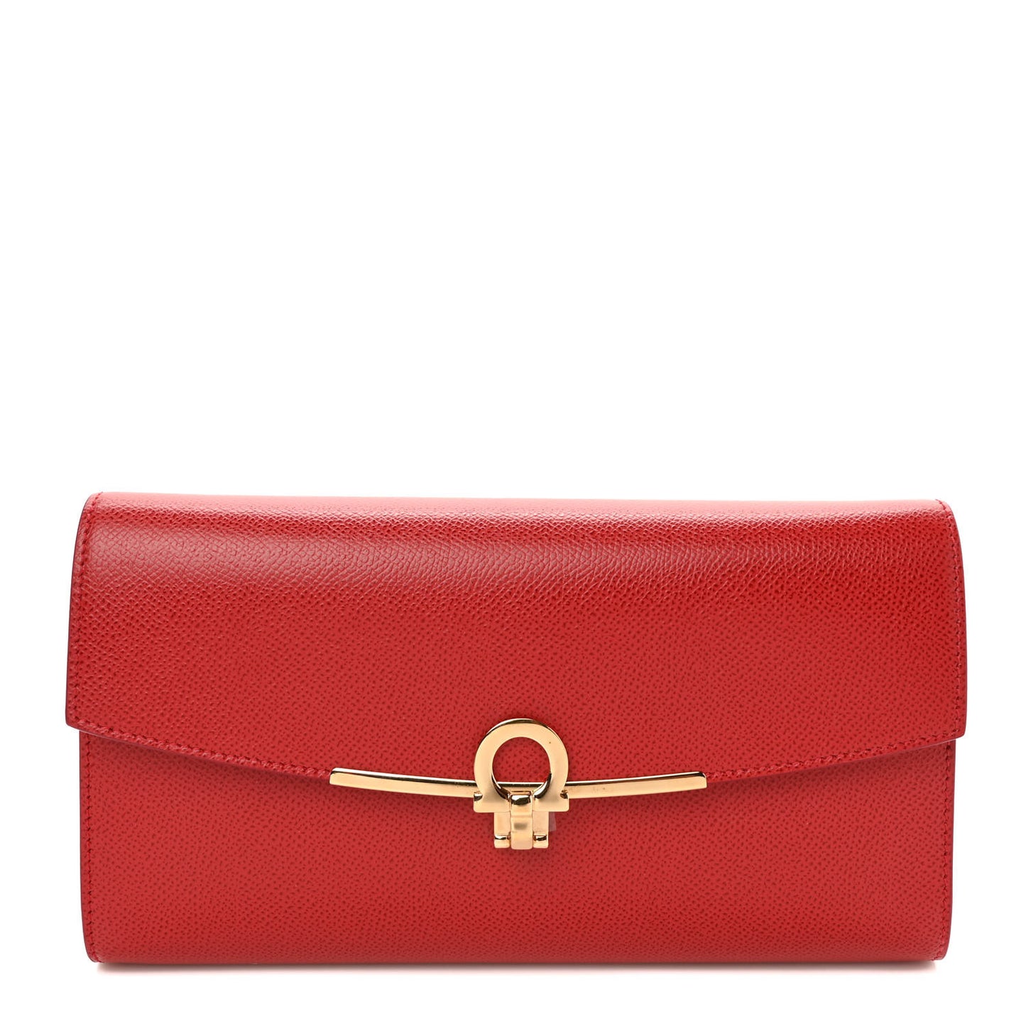 Hammered Calfskin Mini Gancini Icona Bag Lipstick