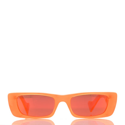 Gucci Acetate Square Sunglasses GG0516S Orange 3 of 9