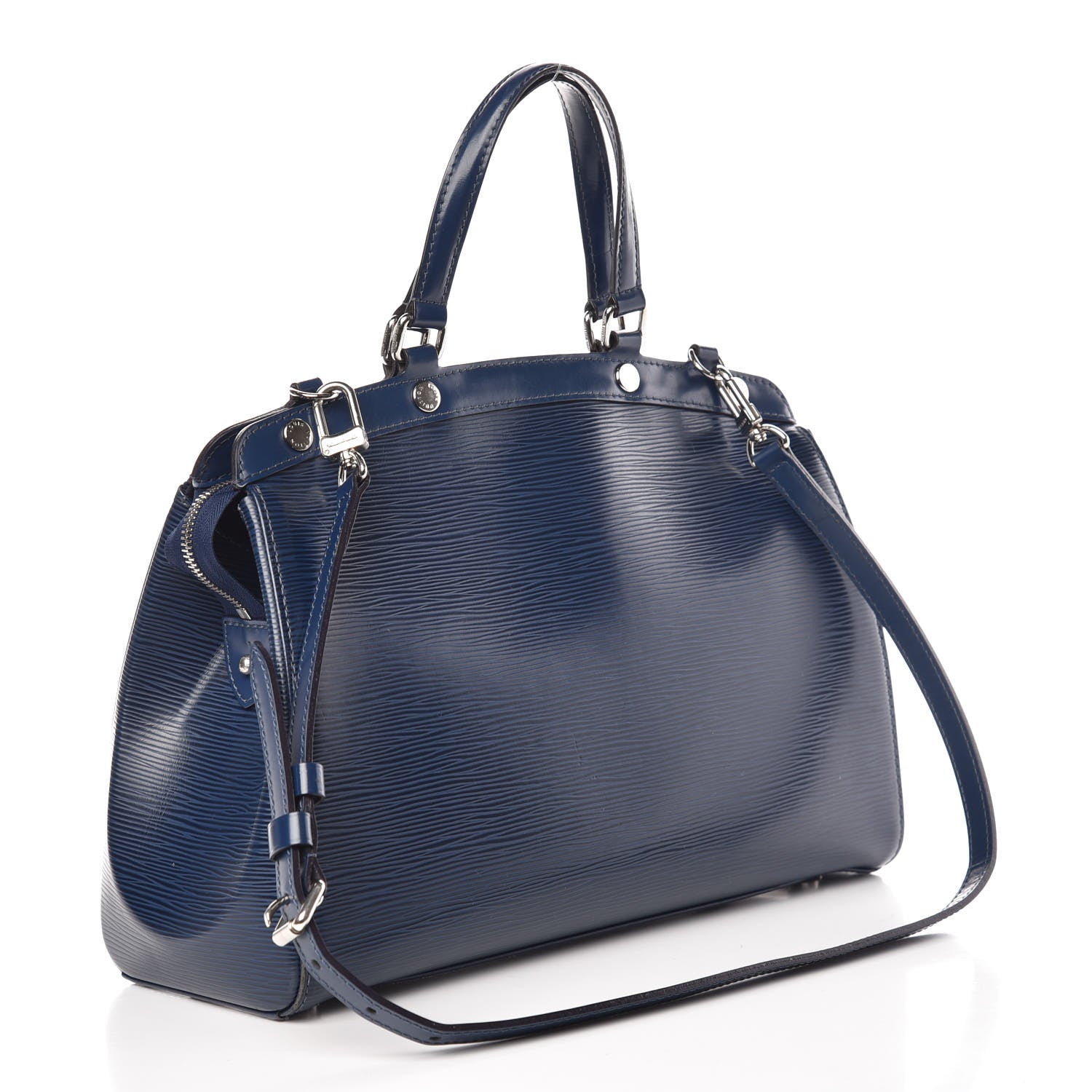 Louis Vuitton Epi Brea MM Indigo 4 of 12