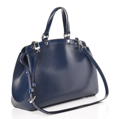 Louis Vuitton Epi Brea MM Indigo 4 of 12