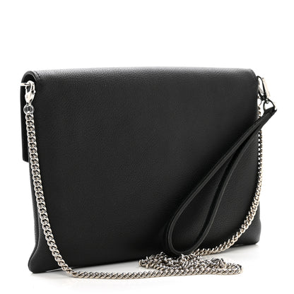 Louis Vuitton Soft Calfskin My Lockme Pochette Black 3 of 9