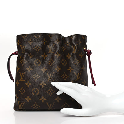 Louis Vuitton LOUIS VUITTON Monogram Pouch Noe Fuchsia 2 of 8