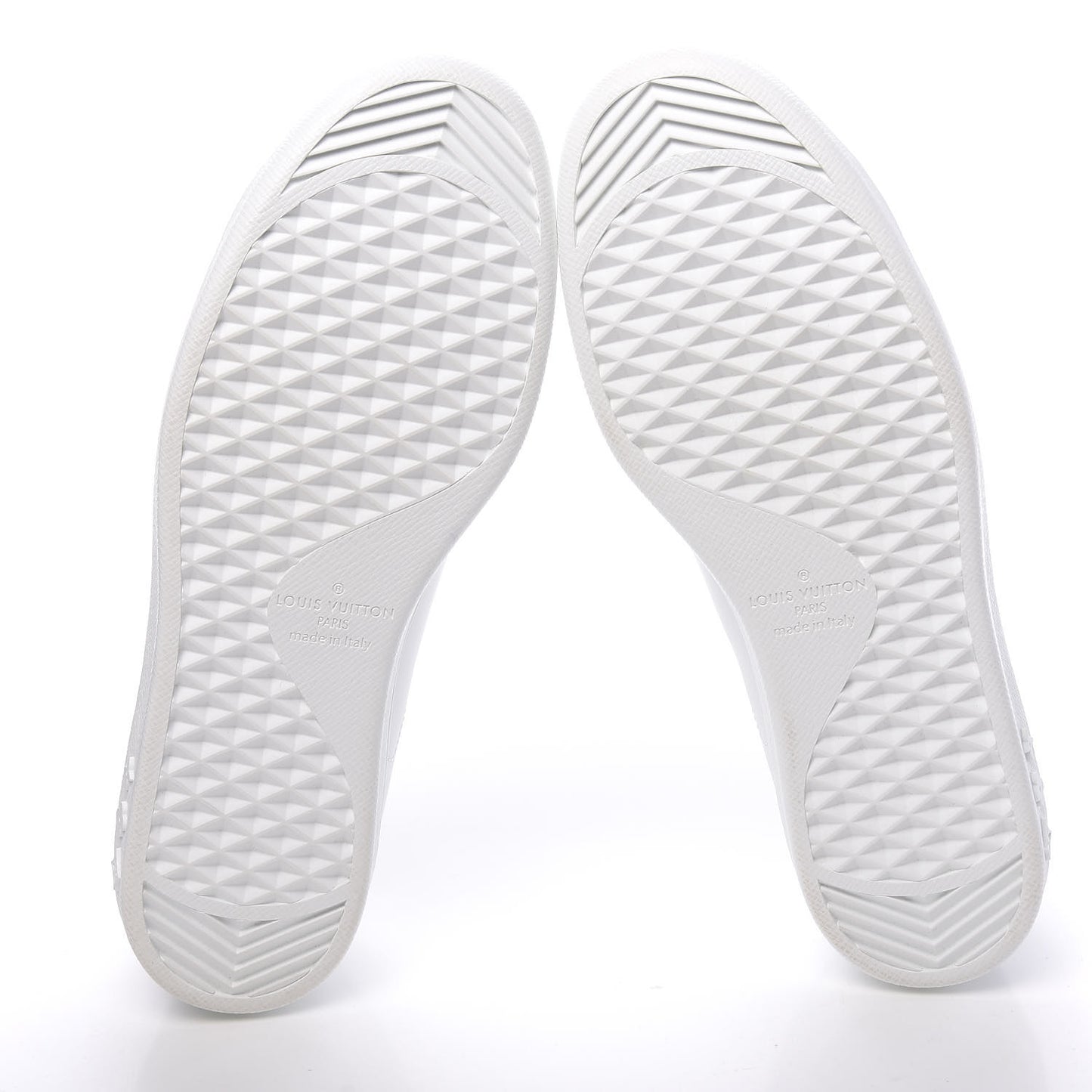 Calfskin Luxembourg Sneakers 7.5 White Bleu